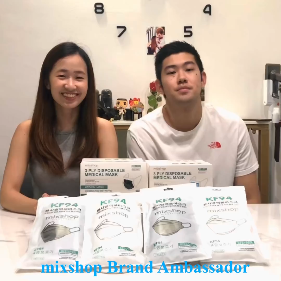 mixshop 3 PLY Medical Mask, Face Mask, BFE99% Mask, SG READY STOCK