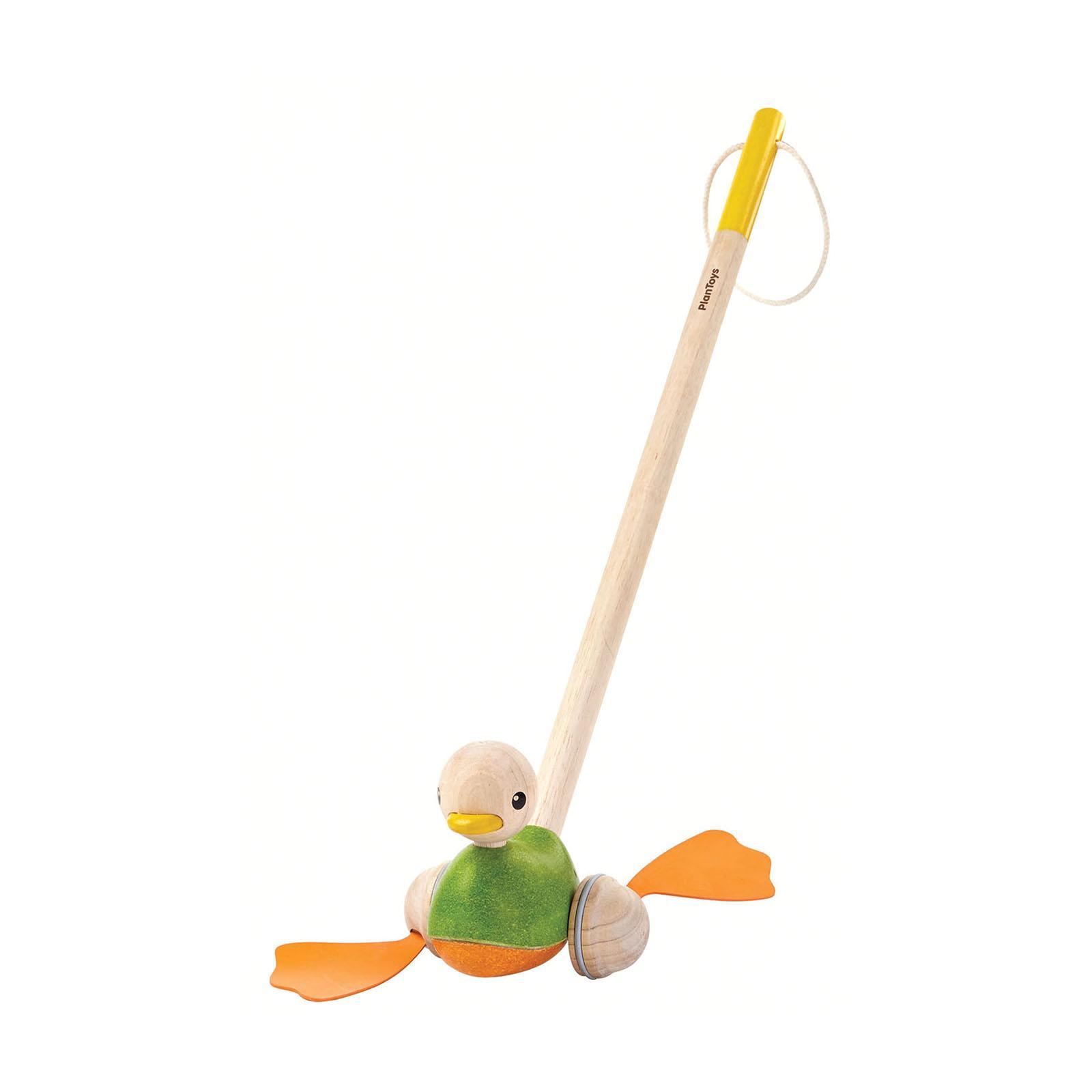 PLANTOYS Push-Along Duck (Push & Pull) 12m+ PL05626