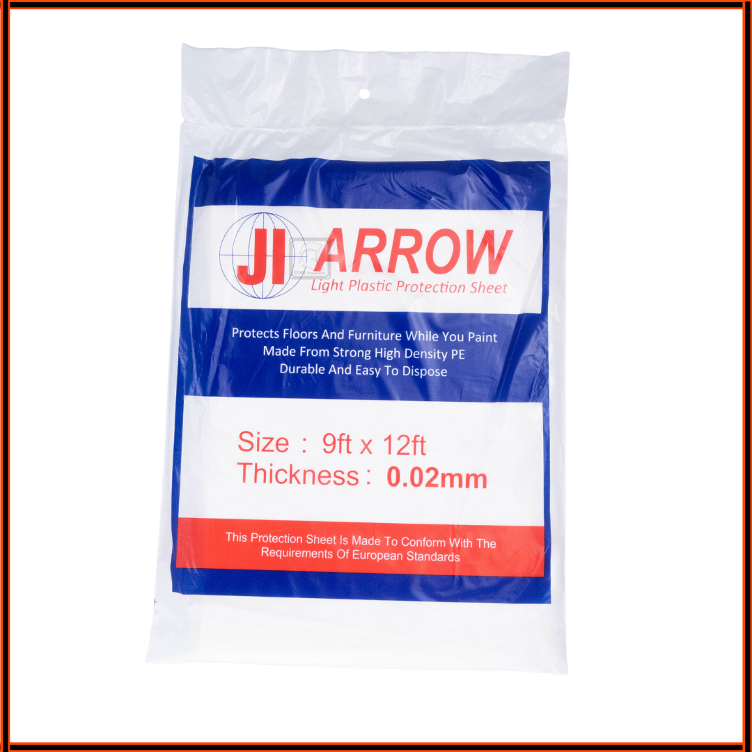 Arrow  Plastic Painting Sheet 0.02mm 9x12ft