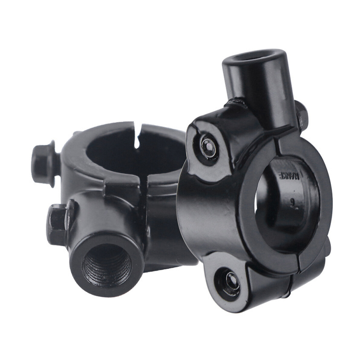 2PCS Motorcycle Rearview Mirror Mount Adapter 10mm 8mm Motor Handlebar Side Mirror Clamp Holder