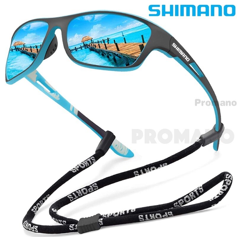 SHIMANO Polarized Fishing Sunglasses Men's Driving Shades Male Sun Glasses Hiking Fishing Classic Sun Glasses UV400 Eyewear