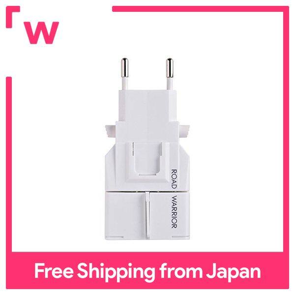 RW110WH Road Warrior Gocon J (White) Worldwide multi-power conversion adapter for overseas travel BF, SE, C, B3, B, O, O2, CB (UK / AU / EU / IN / CN, etc.) Exception approval applied products Made in