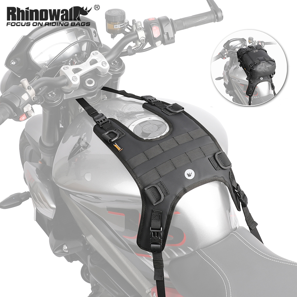 Rhinowalk Motorcycle Tank Bag Base Portable Motor Accessory For Universal Motorcross Fuel Tank Kit Installation Motor Front Bag