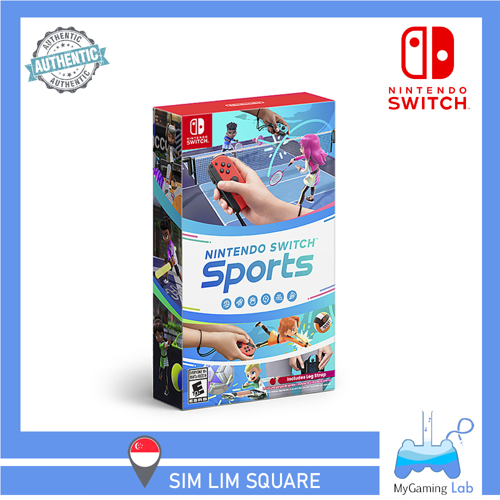 [SG] Nintendo Switch Sports [Includes Leg Strap] For Switch Gen1&2 and Oled