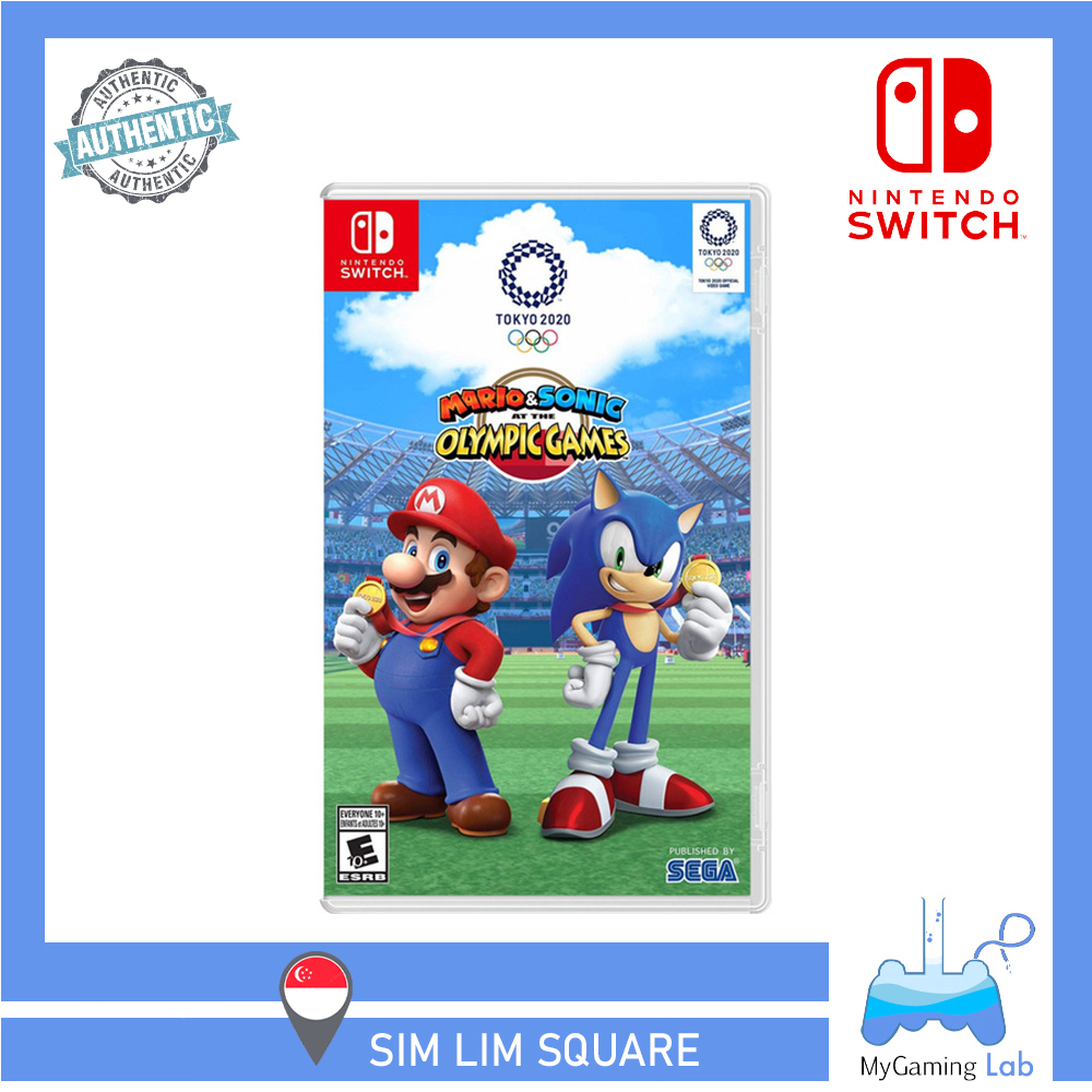 [SG] Nintendo Switch Game Mario and Sonic at the Olympic Games Tokyo 2020