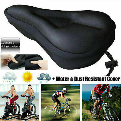 Road Bike Comfort Gel Pad Comfy Cushion Saddle Seat Cover Bicycle Cycle BMX