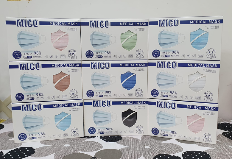 MICO Medical Mask BFE > 98% (Adult / Kids)