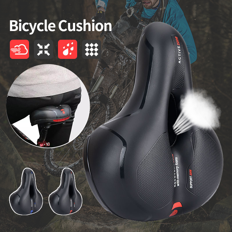 ?SG Fast Delivery? Bicycle Seat Saddle Memory Foam Cushion / Cycle Seat Cushion / Mountain bike cushion / Breathable Bike Seat Cover