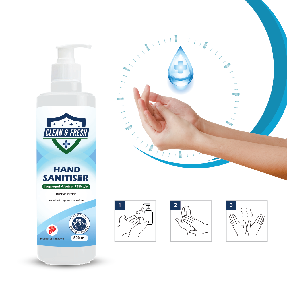Medical Grade Sanitizer  500mL 5L  70% plus Alcohol Hand Sanitizer  No Fragrance No Color Hand Pump  Tested Safe