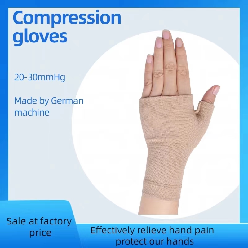 Medical Compression Arthritis Glove Men's Outdoor Workout Tenosynovitis Palm Bracer Safety Protection Sports Wristband