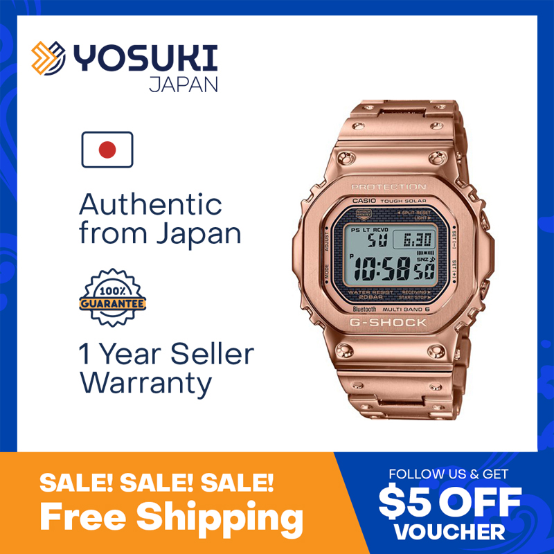CASIO G-SHOCK GSHOCK GMW-B5000GD-4 ( GMW B5000GD 4 GMWB5000GD4 GMW-B5000 GMW-B5000GD ) Wrist Watch For Men from YOSUKI JAPAN